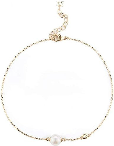 Amazon.com: Mateo New York, Chain bracelet, Diamond and Pearl : Luxury Stores | Amazon (US)