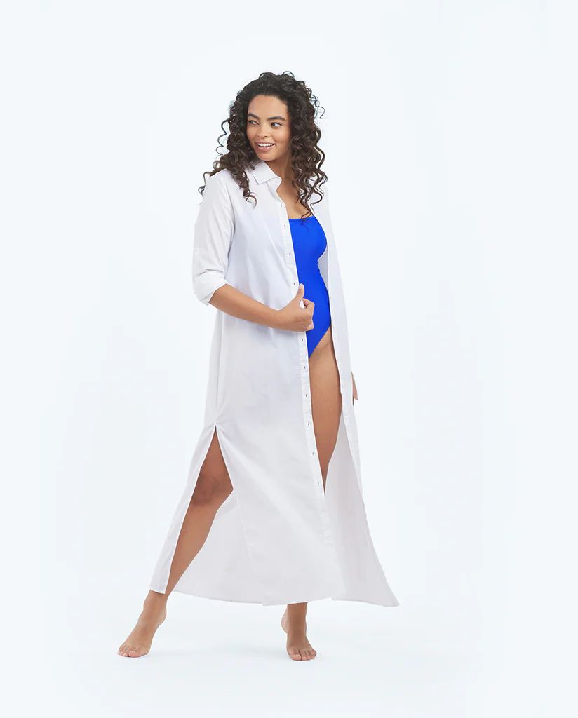 The Perfect Boyfriend Shirtdress  Cover-Up 
            | 
              
              $110 | SummerSalt