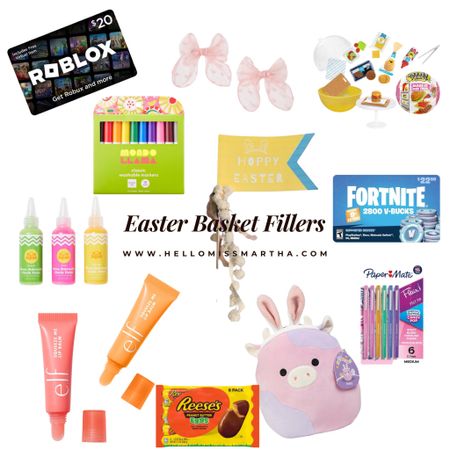 Looking for Easter basket filler ideas that are mostly not candy?!  Here’s an easy list - most of which you can order for target pickup! 
#targetpickup #basketfillers #easterbasket #giftideas

#LTKkids #LTKfamily #LTKSeasonal