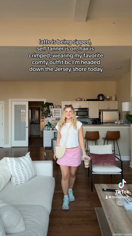 Summer outfit - linen skirt 