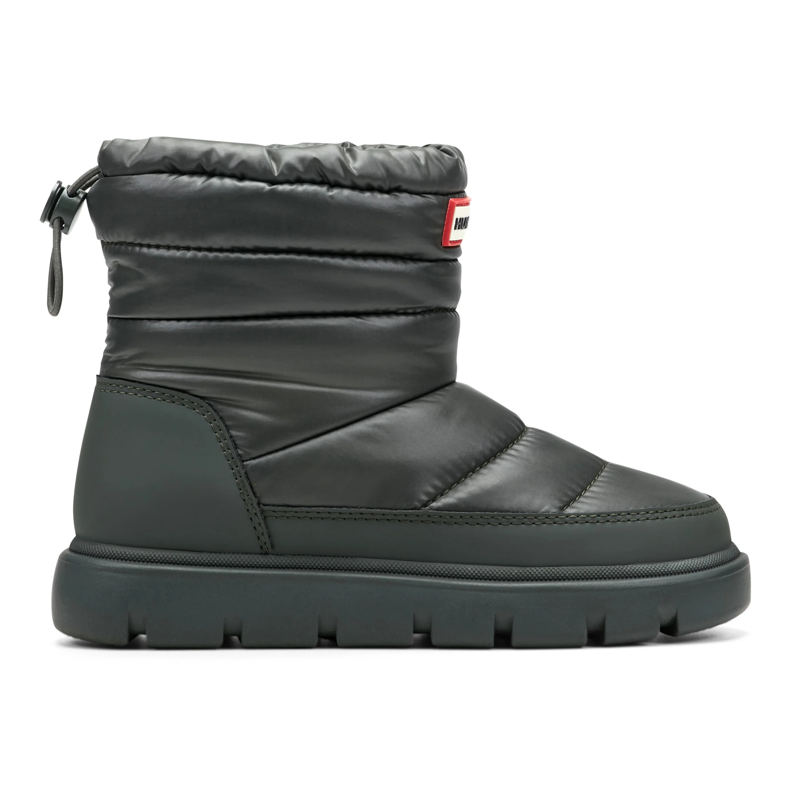 Big Kids Cuddle Lug Sole Insulated Waterproof Snow Booties | Hunter Boots