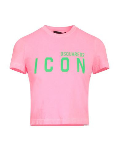 Dsquared2 Woman T-shirt Fuchsia Size XXS Cotton, Elastane | YOOX (US)