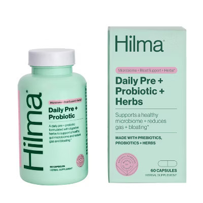 Hilma Pre-Probiotic Capsules - 60ct | Target