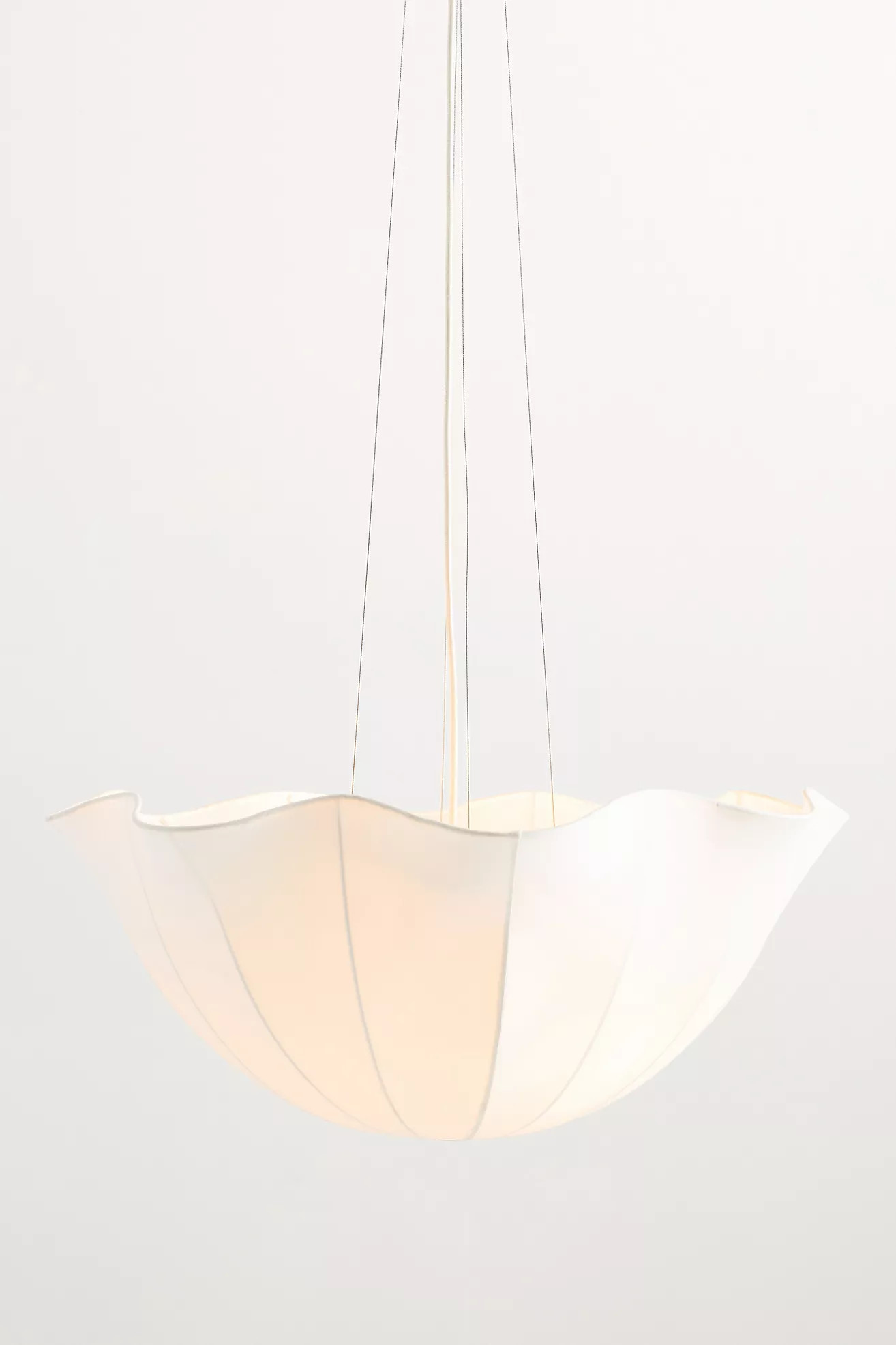 Dolce Uplit Fabric Pendant | Anthropologie (US)