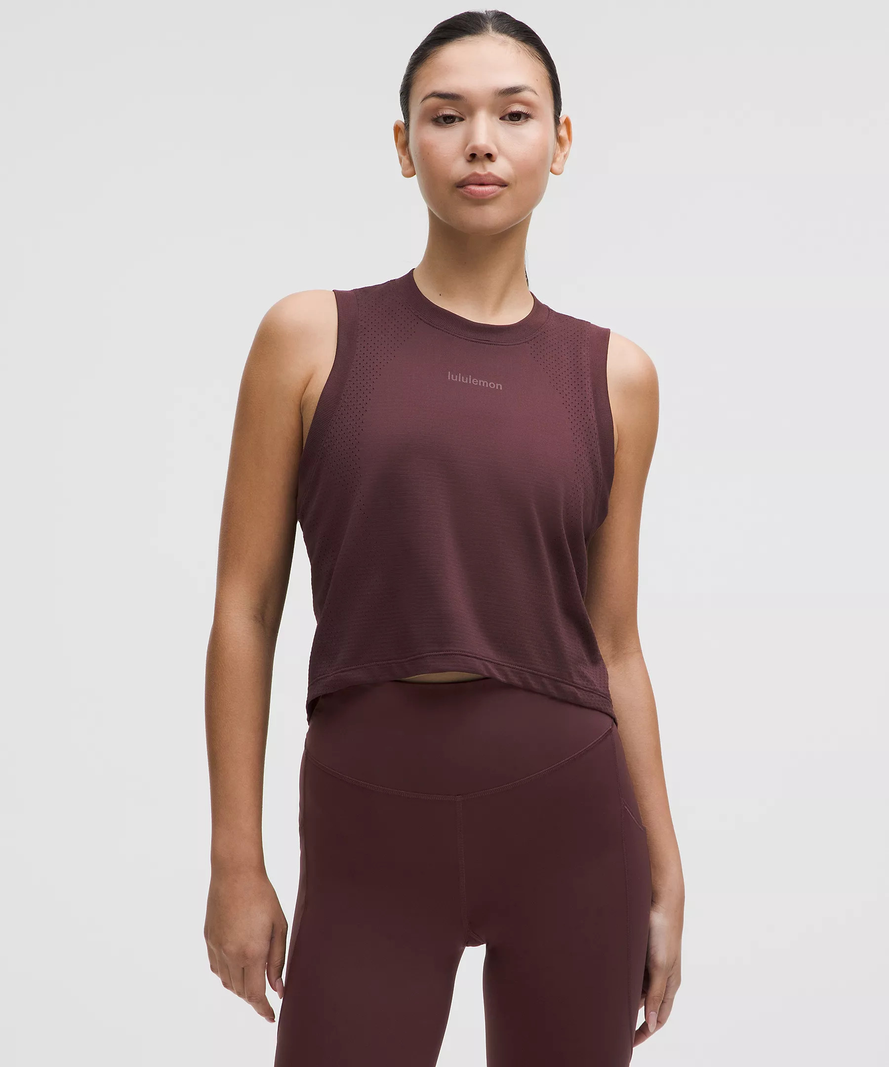 Swiftly High-Low Cropped Tank Top | Lululemon (US)