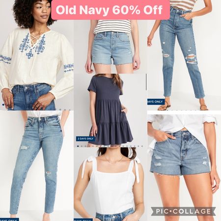 Old navy 60% off sale #oldnavy #springfashion #springstyle #summerstyle #summerfashion #jeans #shorts #denim 

#LTKunder50 #LTKsalealert #LTKstyletip