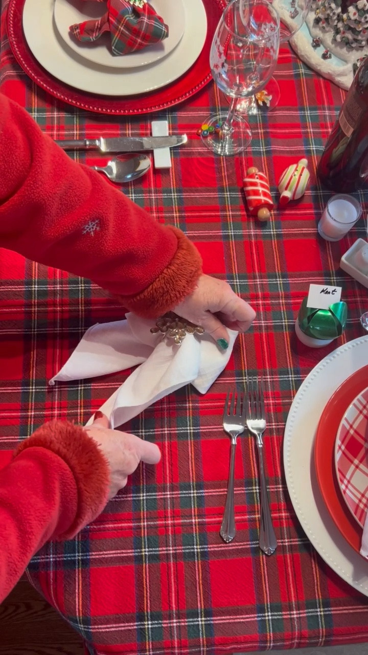 Let’s learn how to make a napkin Bow. Set a perfect table with the right napkinn

#LTKparties #LTKhome #LTKSeasonal