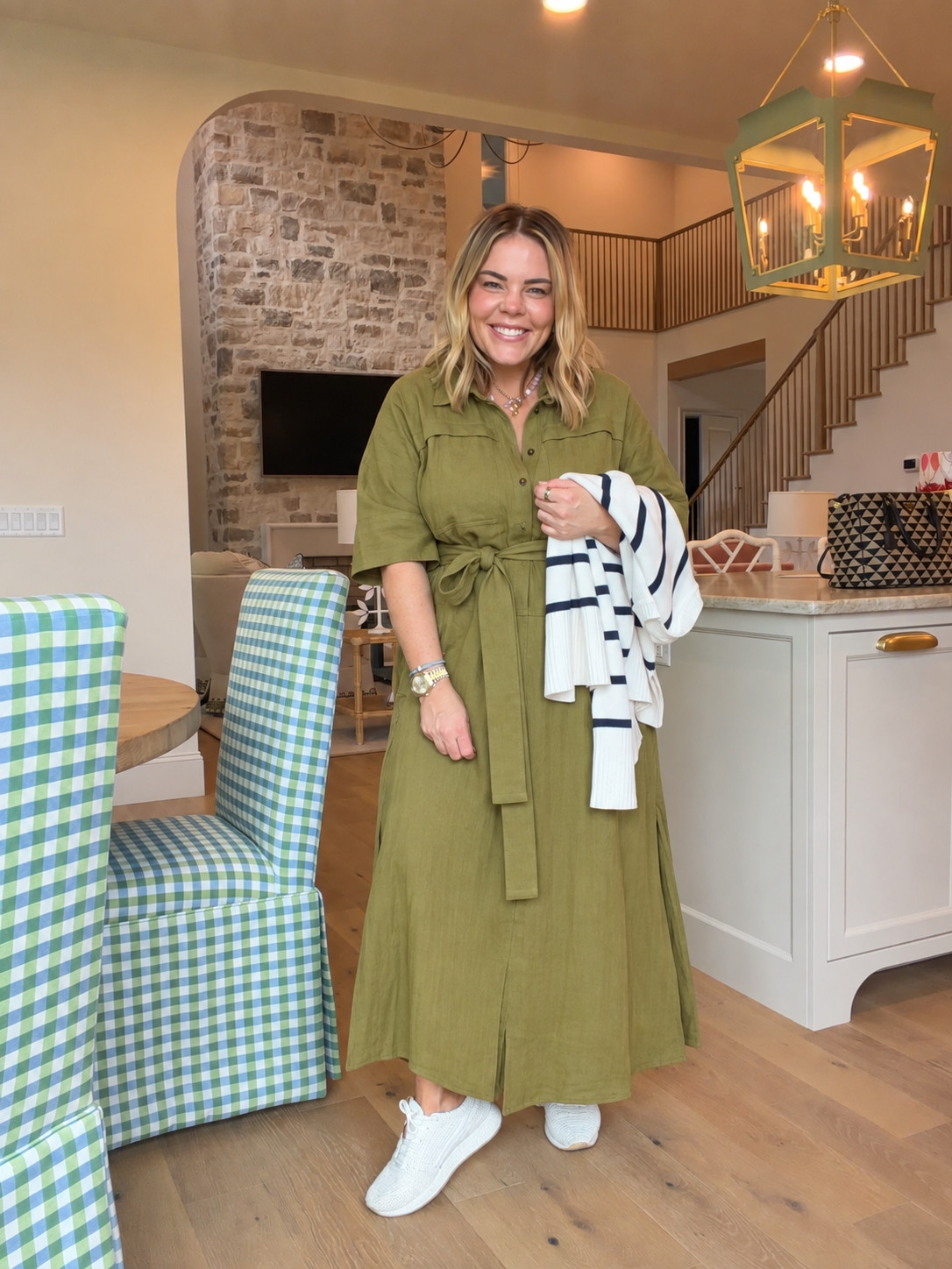 Banana Republic’s Friends & Family Sale is happening NOW and full-priced styles are 40% off! 🍂 I love this olive shirt dress for fall, especially styled casually with sneakers and a striped sweater. 

@bananarepublic
#ad

#LTKootd #LTKmomlife #LTKSeasonal