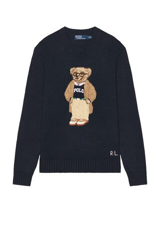 Cotton Crewneck Novelty Bear Sweater
                    
                    Polo Ralph Lauren | Revolve Clothing (Global)