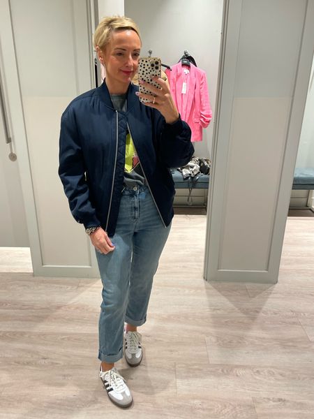 The classic bomber is another fab Spring Jacket and this Marks and Spencer one comes in 2 colours! 

#LTKstyletip #LTKfindsunder100 #LTKworkwear