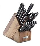 Wüsthof Gourmet Knife Block Set, 16-Piece, Acacia (1095071607) | Amazon (US)
