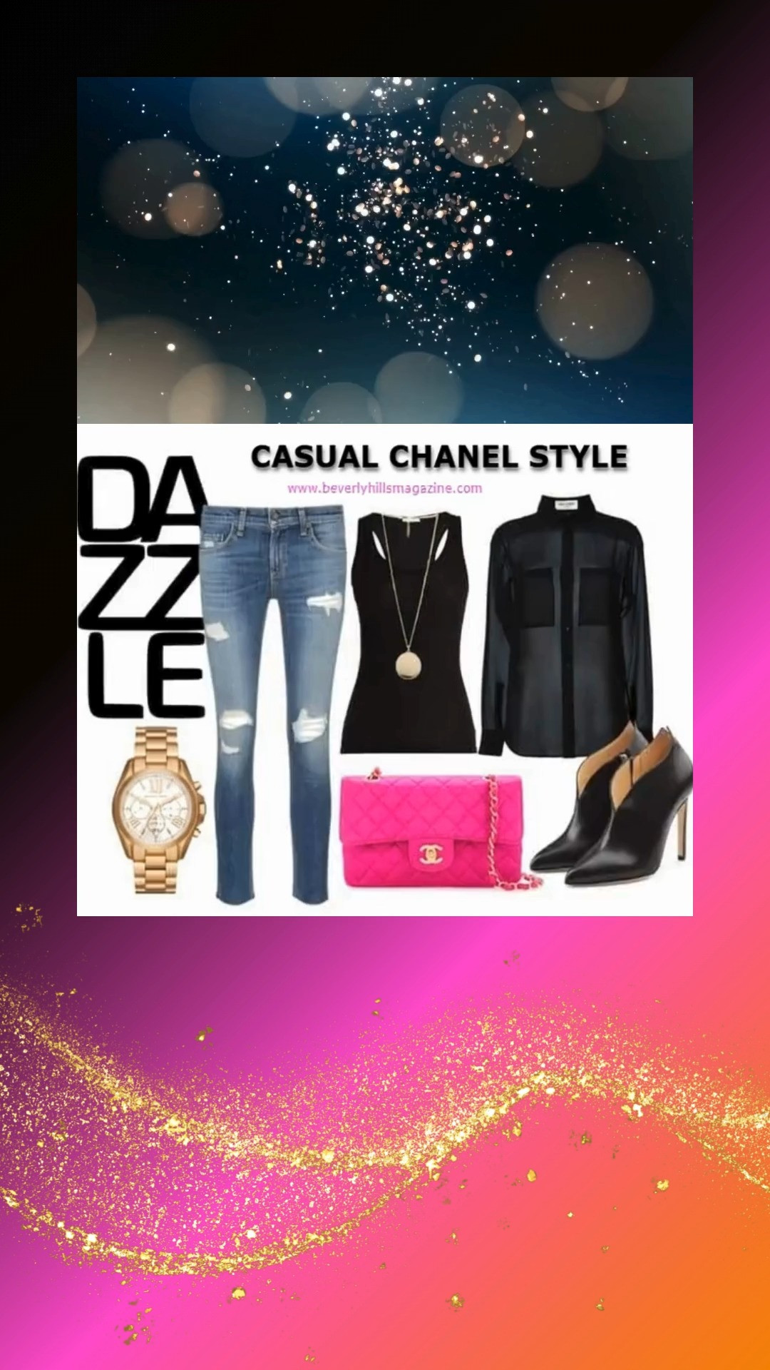 ✨ CASUAL CHANEL STYLE ✨

Casual Chanel style takes iconic French elegance and makes it wearable for everyday life — think signature tweed pieces, relaxed denim, classic black with soft accents, and timeless accessories that elevate even the simplest outfits. It’s where laid-back ease meets couture sophistication, transforming casual days into chic fashion moments that feel effortlessly luxe and unmistakably Chanel.

✨ SHOP THE LOOK ✨

https://www.beverlyhillsmagazine.com/casual-chanel-style/
 

 