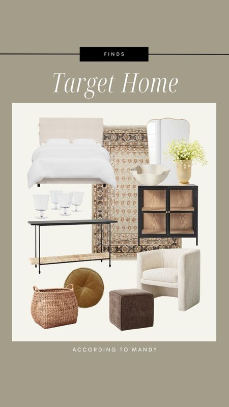 Target Home finds + favorites! 

target home, target furniture, target home decor, target finds, target deals, target rug, pillow, mirror, target mirror, bowl, scalloped bowl, accent chair, target accent chair, cabinet, faux plant, bedframe, upholstered bedframe, glassware, target glassware 

#LTKhome