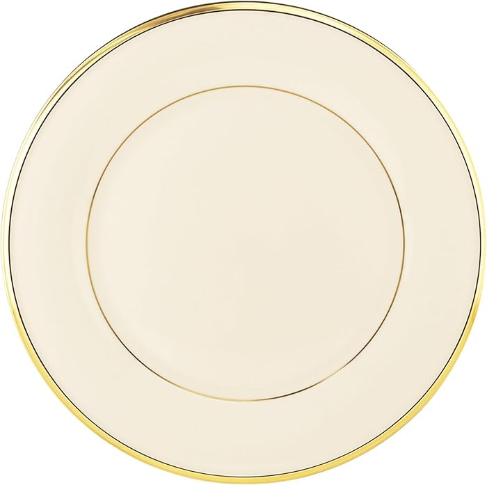 Lenox Eternal Gold Banded Ivory China Dinner Plate - | Amazon (US)