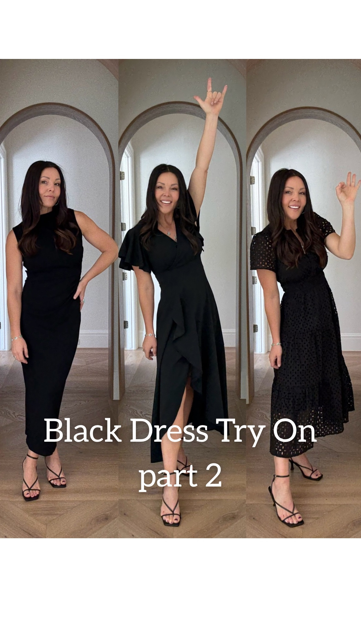 Amazon fashion Black dress try on part 2! What worked and what didn’t. 
Wearing a size small in all of the dresses. All under $70

#LTKWedding #LTKWorkwear