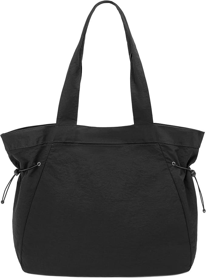 FODOKO Side-Cinch Large Tote Bag for Women, Lightweight Shoulder Bag Handbags for Travel, Work, S... | Amazon (US)