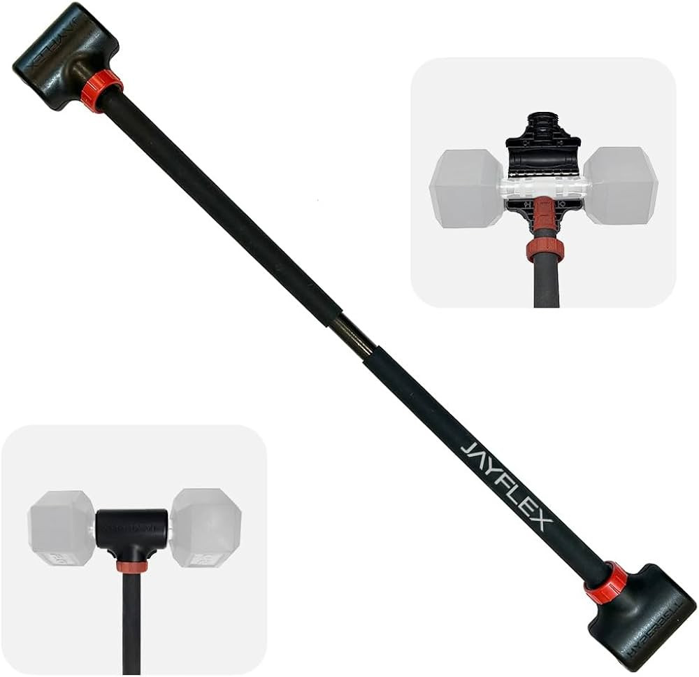 Jayflex Hyperbell Dumbbell Converter - Convert Dumbbells to Barbell Set and Kettlebell for Home F... | Amazon (US)
