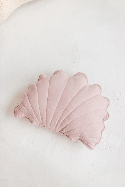 Seashell Linen Cushion