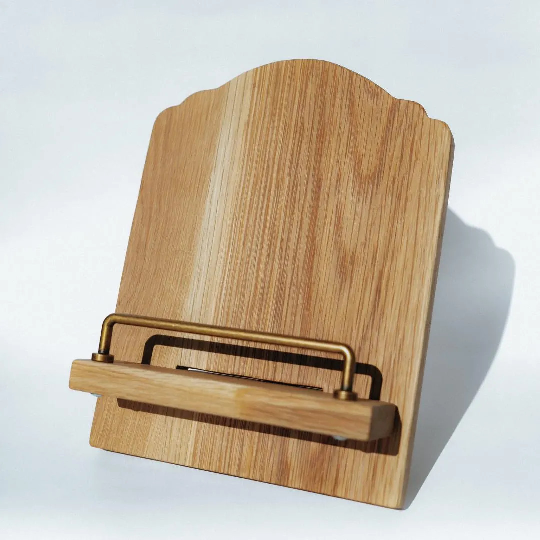 Wooden Cookbook Stand + Holder | Recipe Holder | Recipe Stand | Wooden Tablet Stand | Book Stand ... | Etsy (US)