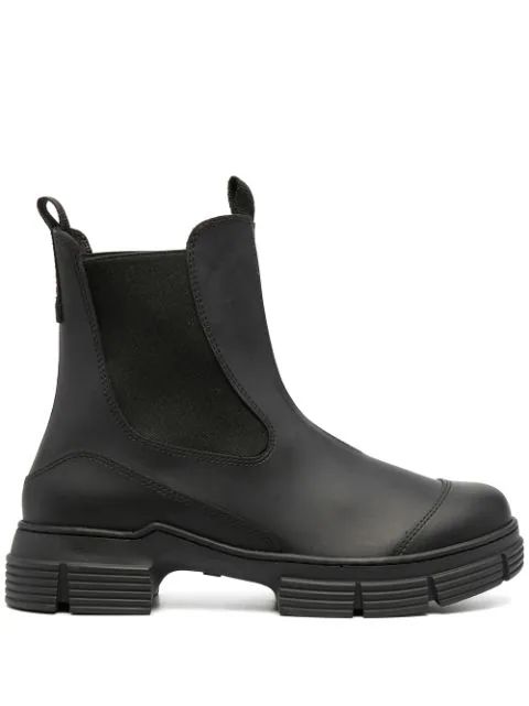 chunky-sole panelled ankle boots | Farfetch (CA)