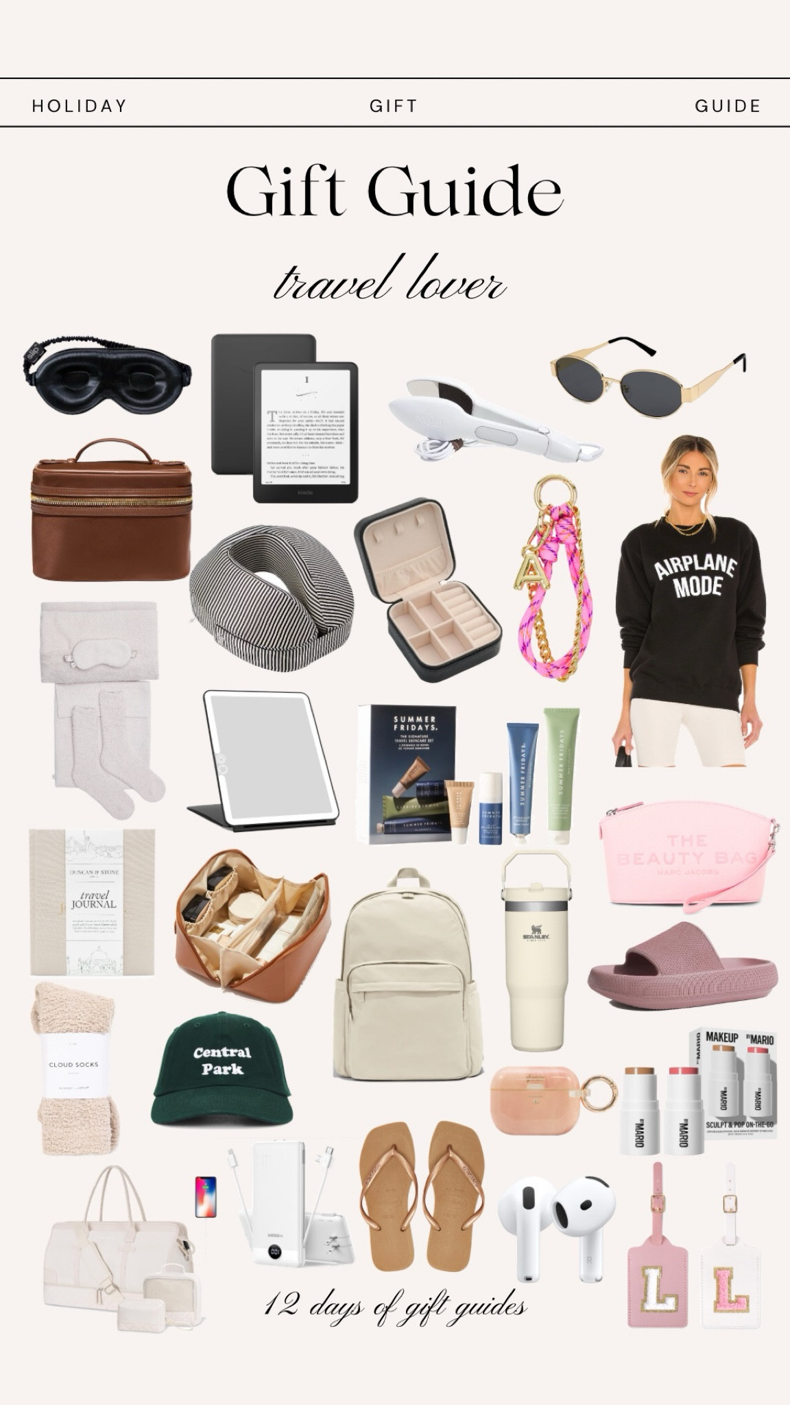 Travel girl gift guide. Gifts for the traveller - gift guide 2024. Gifts for her.

#LTKcanada #LTKgiftguide #LTKtravel
