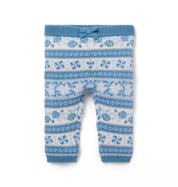 Baby Floral Fair Isle Pant | Janie and Jack