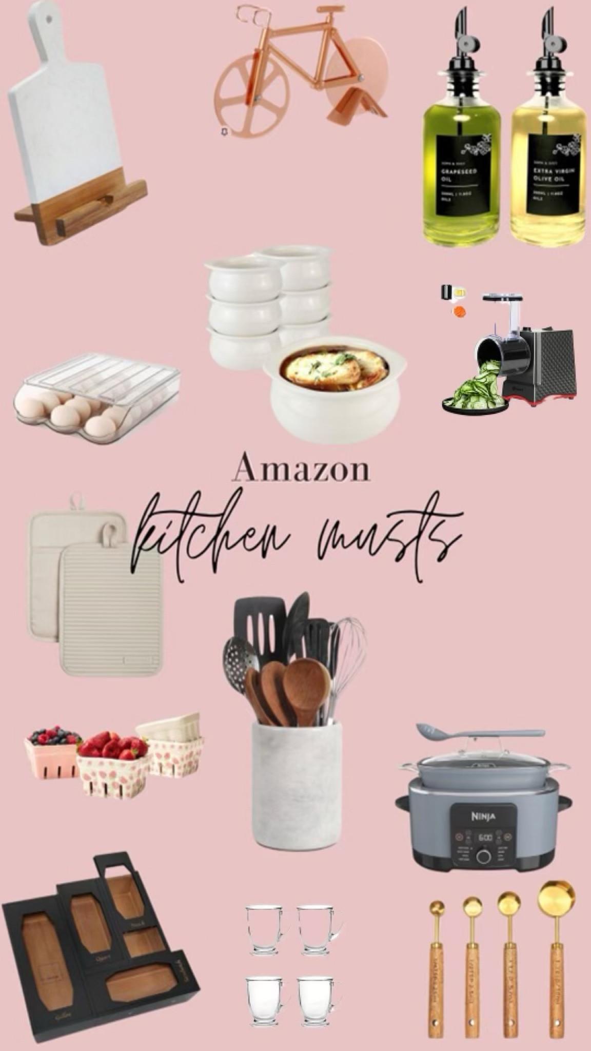 Amazon kitchen musts 🍴

#LTKfindsunder100 #LTKhome