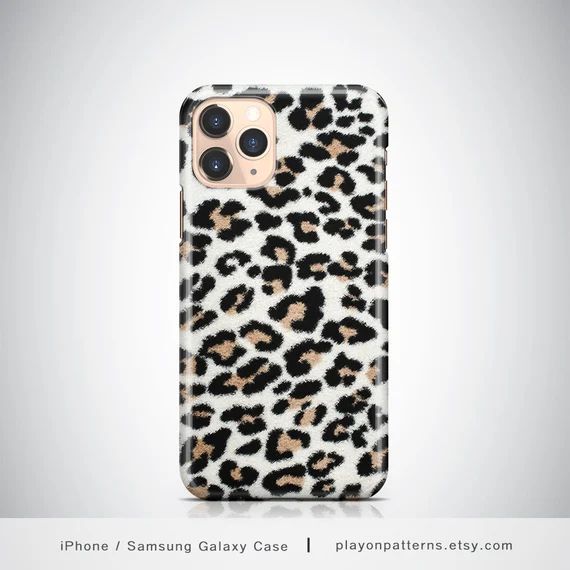 Leopard Print, iPhone 8 Case, iPhone X Case, iPhone 11 Pro Case, iPhone 11 Case, iPhone 7 Plus Ca... | Etsy (US)