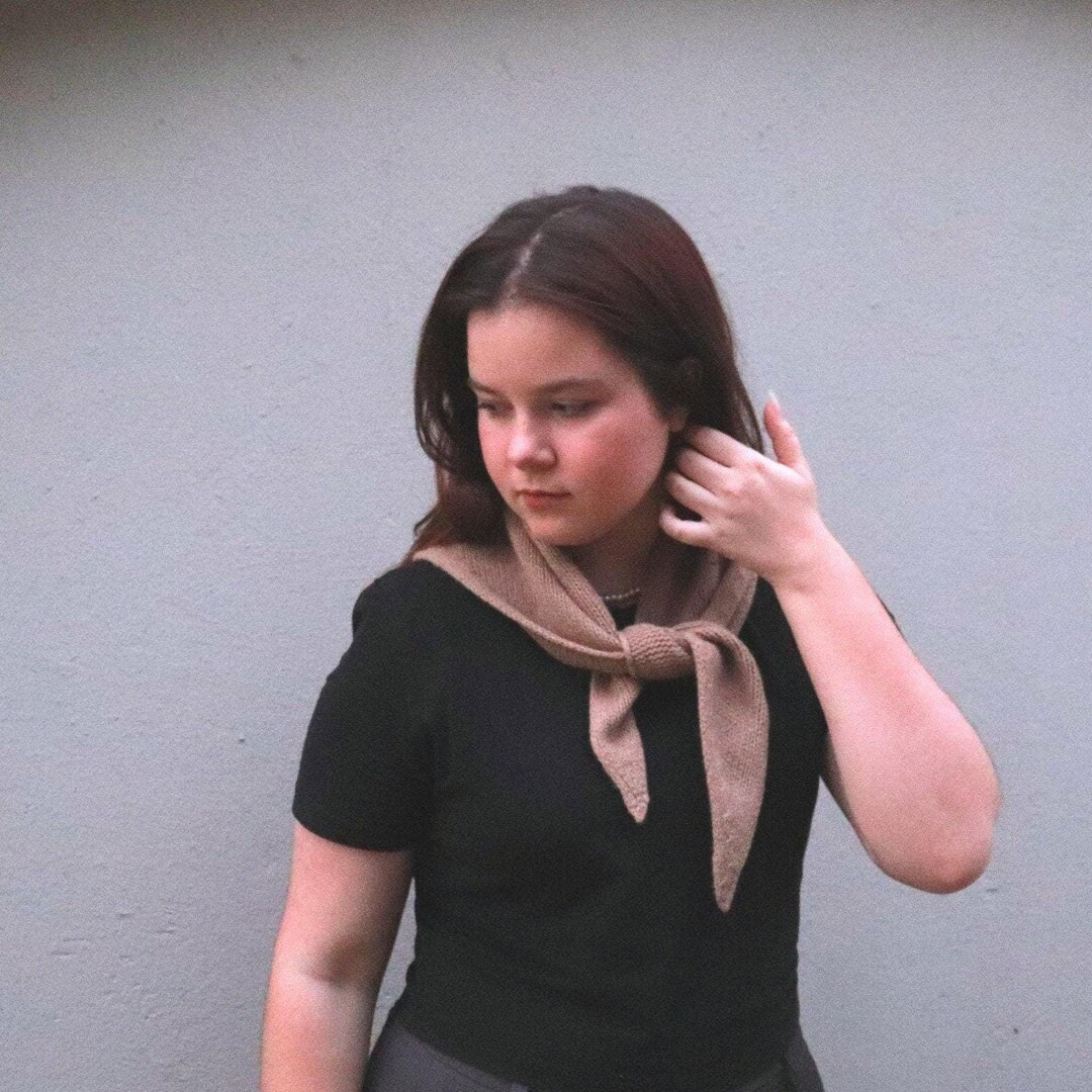 Cashmere Head Scarf Lightweight Wool Triangle Scarf for Women, Handmade Neck Warmer, Soft Merino ... | Etsy (US)