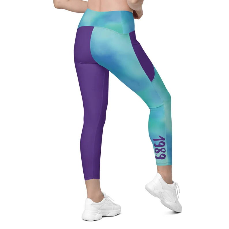 LITTLE MERMAID 1989 || Leggings with pockets | Etsy (US)