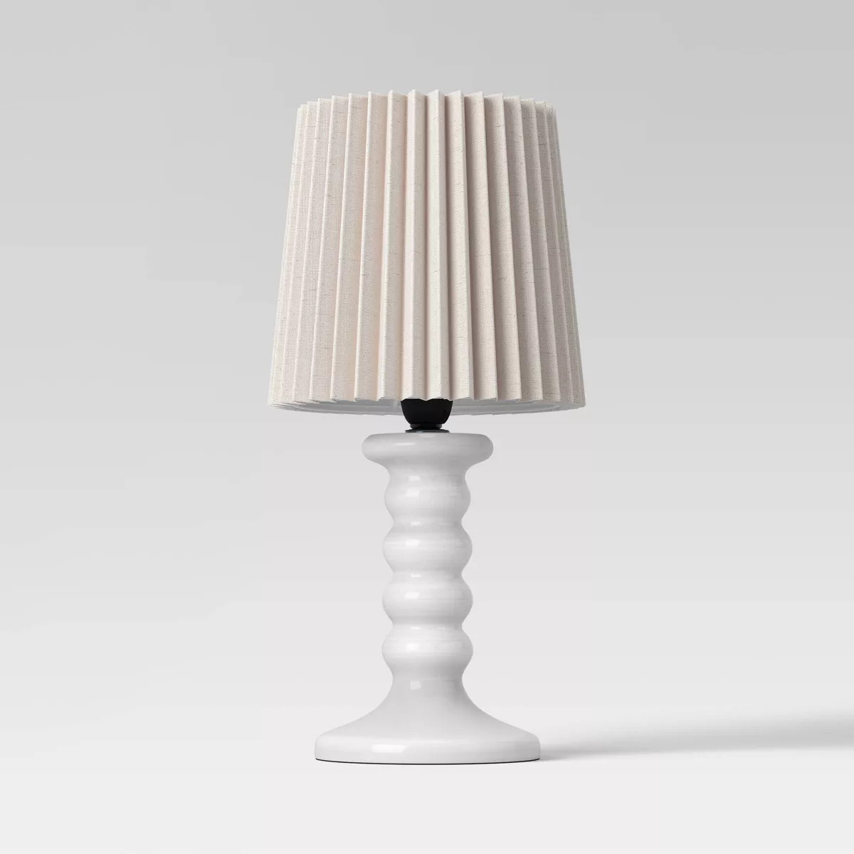 Mini Stick Table Lamp with Pleated Shade - Room Essentials™ | Target