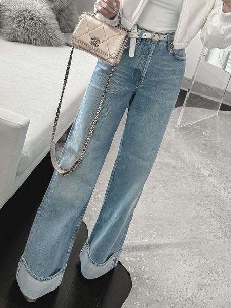 Trending NOW >>> CUFFED DENIM          Make your legs look miles long with this trending denim silhouette!

#LTKover40 #LTKstyletip #LTKitbag
