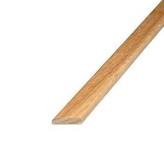Builders Choice 1/4 in. x 3/4 in. Oak Screen Molding HDO142 - The Home Depot | The Home Depot