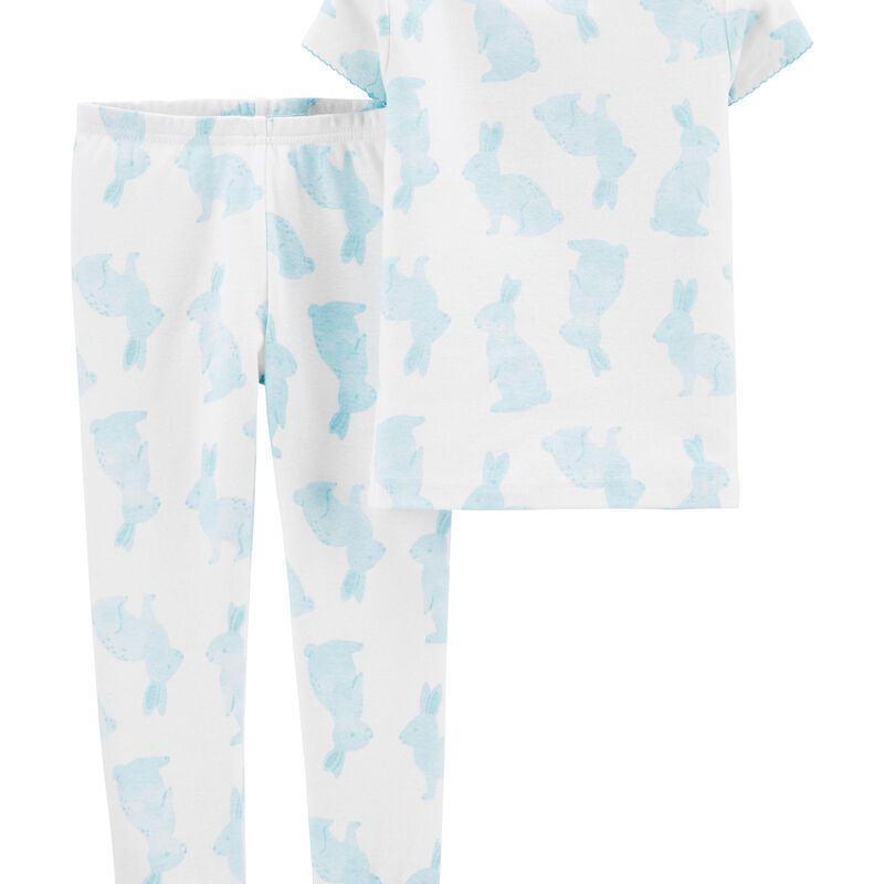 2-Piece Bunny Snug Fit Cotton PJs | Carter's