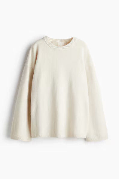 H & M - Oversized Sweater - Beige | H&M (AU)