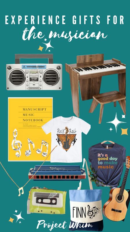Gift guide for The Little Musician: Part 6 of our “How to Gift Experiences for kids” series. 

#LTKHoliday #LTKGiftGuide #LTKkids