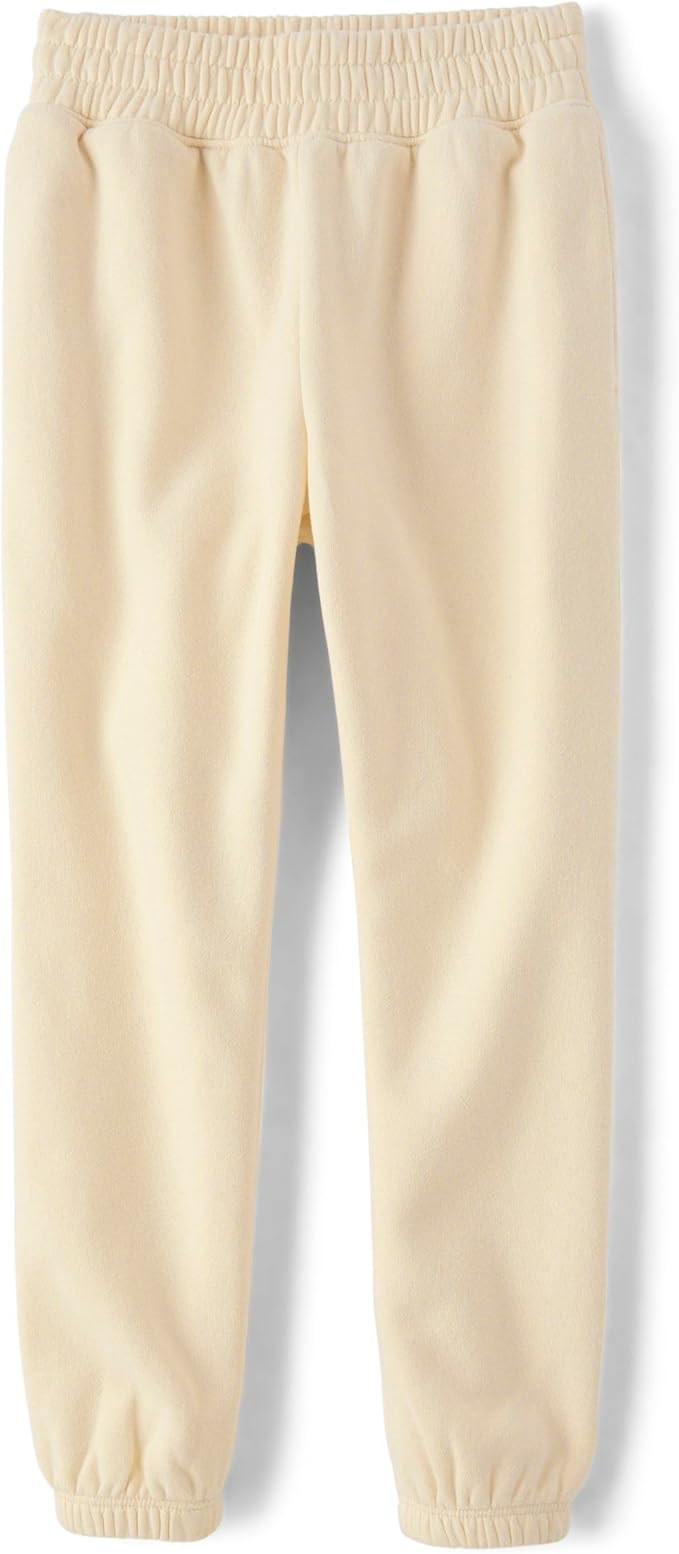 The Children's Place Girls Active Fleece Jogger Pants | Amazon (US)