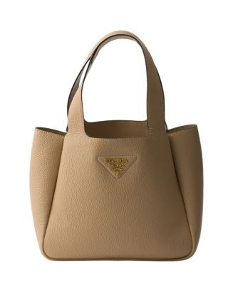 Prada Small Leather Tote Bag | Bloomingdale's Handbags | Bloomingdale's (US)