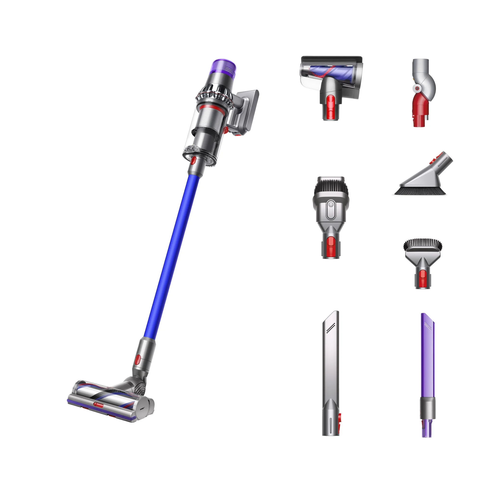 Restored Premium Dyson V11 Torque Drive+ Cordless Vacuum | Iron/Blue (Refurbished) | Walmart (US)