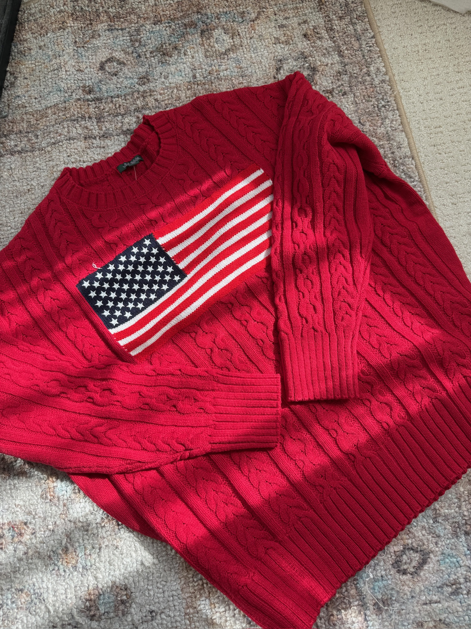 everyone needs an american flag sweater in their closet!

Size small in everything!

Target, target Memorial Day, Memorial Day sale, Memorial Day outfits, summer outfits, ruffle tops, American flag sweater, rompers, baby doll tops, target tops, target new arrivals, target haul, Hallie Ragan

#LTKgrwm #LTKootd #LTKSeasonal