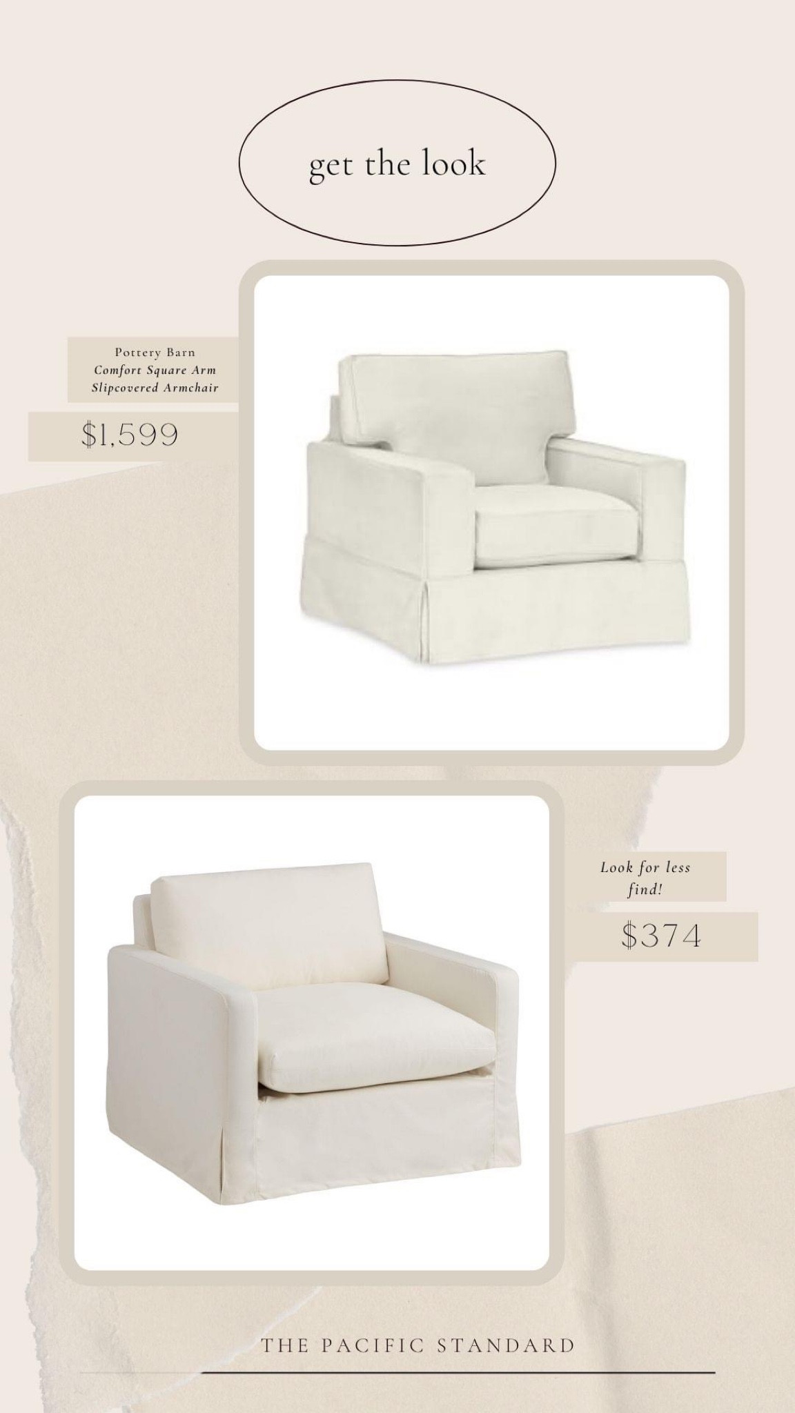 Daily Find | Pottery Barn PB Comfort Square Arm Slipcovered classic accent chair Armchair #lookforless


#LTKhome #LTKsalealert #LTKSeasonal