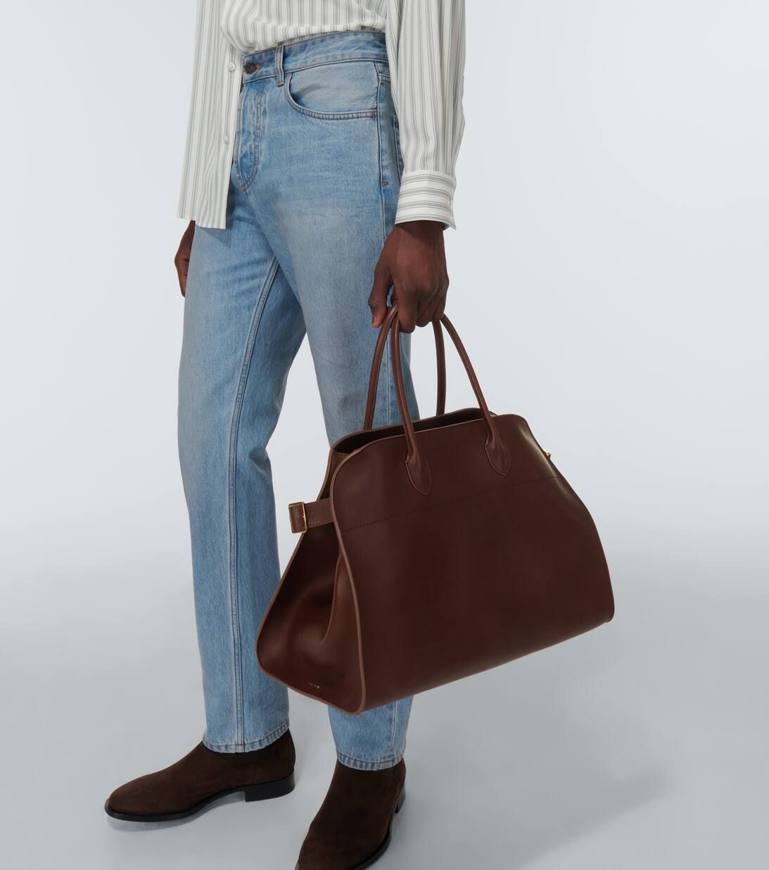 Soft Margaux 17 leather tote bag | Mytheresa (US/CA)