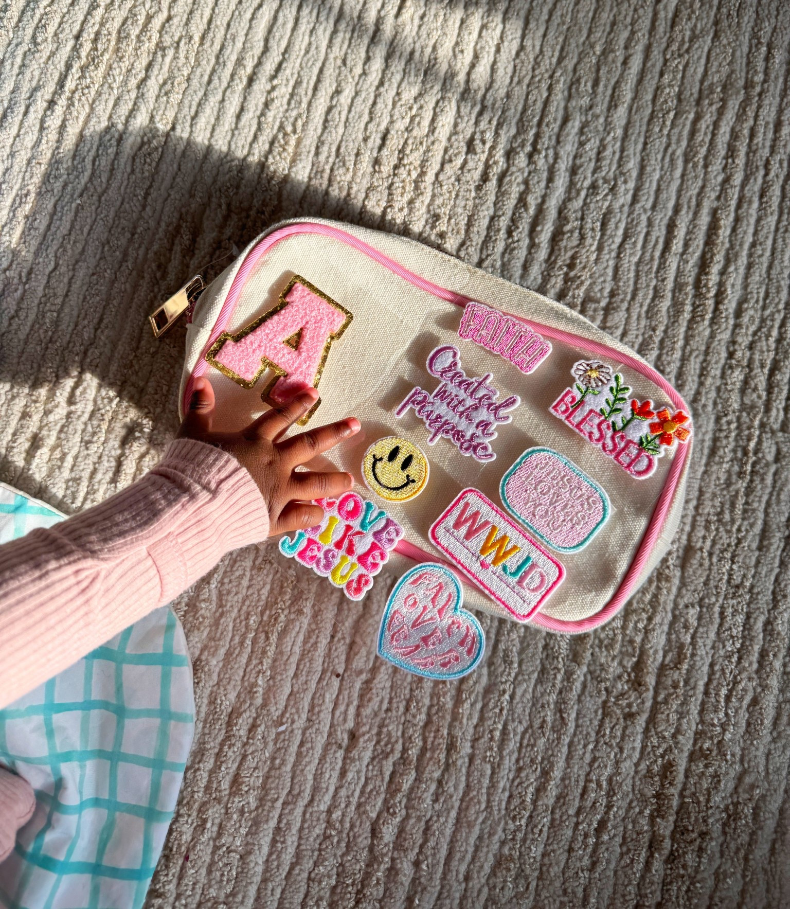 ✨DIY Cosmetic Pouches ✨
If you need a cute, personalized gift idea for girls’ night, bachelorette parties, or a fun girls-night activity… these DIY cosmetic pouches with patches are it. 💕

They’re affordable, customizable, and everyone gets to walk away with something they’ll actually use. I grabbed a few blank pouches + cute patches and let everyone design their own.

#ltkhome #ltkgifts #girlsnightideas #bachelorettedeocr #diygiftideas #personalizedgiftideas #giftguideforher #craftnight #girlygifts #amazonfinds #ltkholidaygiftguide