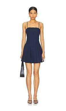 NIA Rosemary Dress in Navy from Revolve.com | Revolve Clothing (Global)