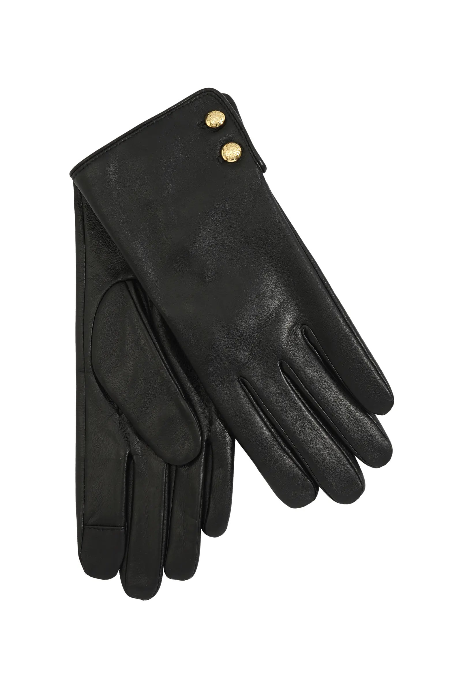 Leather 2-Button Touch Glove | Nordstrom