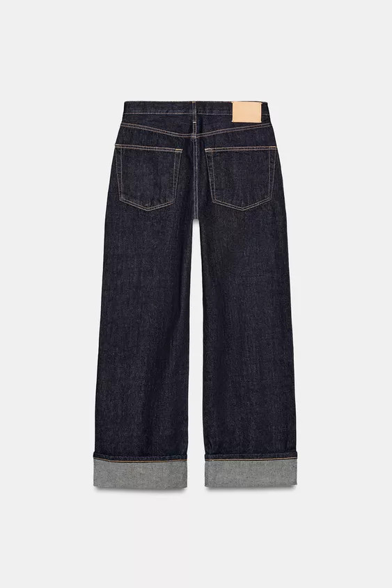 ZW COLLECTION MID-RISE BAGGY JEANS | Zara US