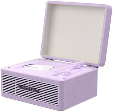 Portable CD Player with Bluetooth 5.2, Rechargeable Battery & Built-in Speakers – Hi-Fi Retro S... | Amazon (US)