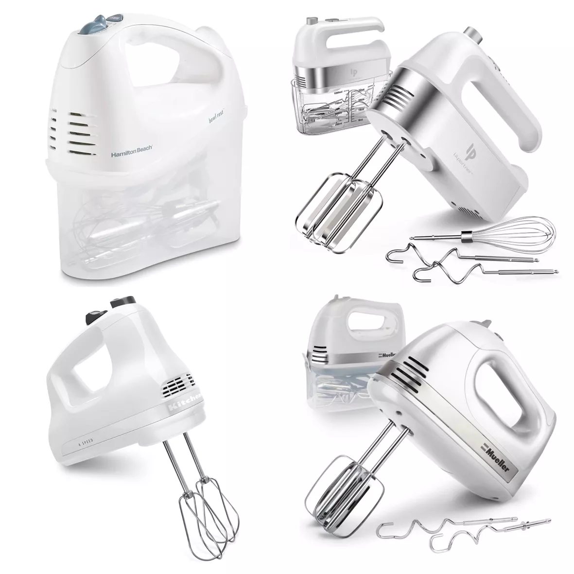 Electric Hand Mixer With Whisk Traditional Beaters Snap on - Temu