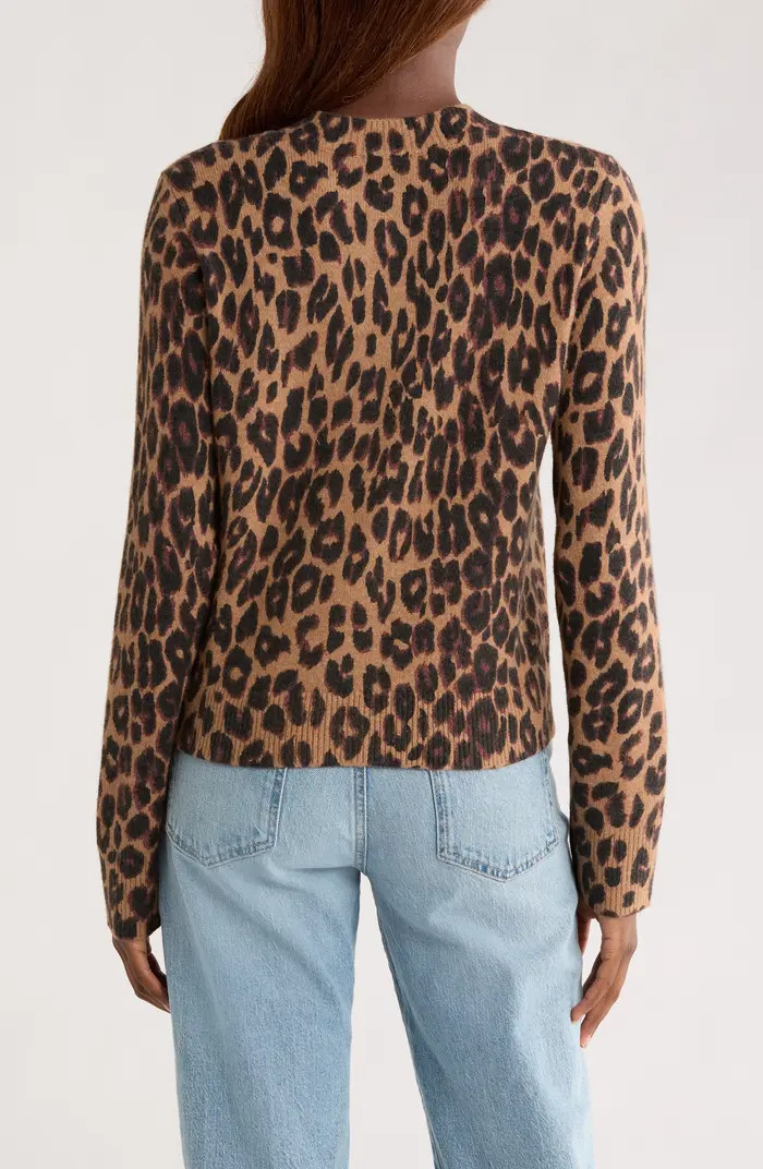 Rails Millie Leopard Print Cardigan | Nordstrom | Nordstrom