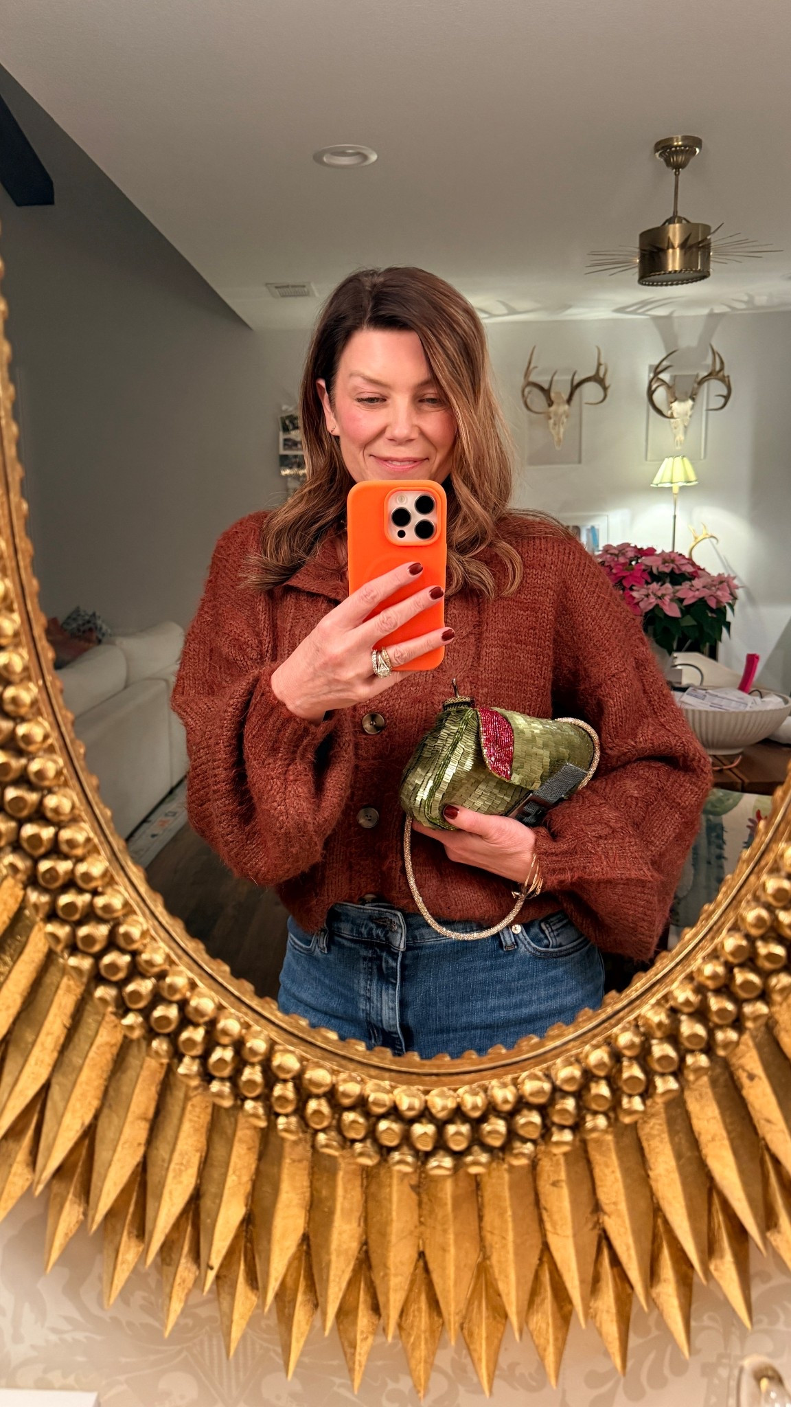 Christmas dinner with friends and the fit definitely deserves the vintage Fendi baguette!

#LTKselfcare #LTKHoliday #LTKOver40